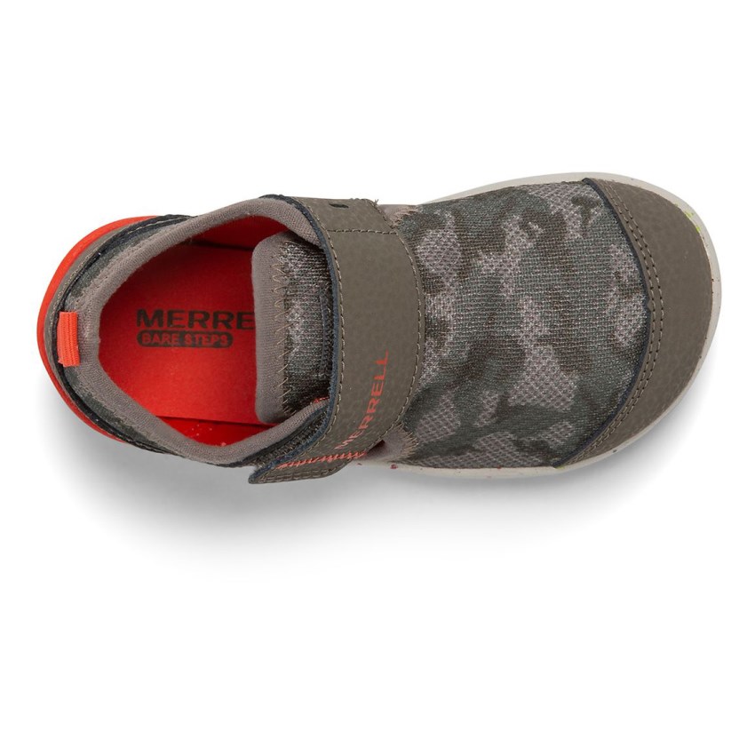 Basket Merrell Bare Steps H2O Grise Foncé Enfant | Y.F.MFZY